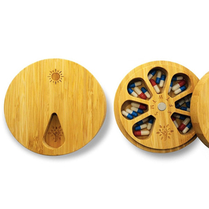 7 jours 4 fois pilulier vitamine hebdomadaire pilulier Mini Portable voyage médecine conteneur vitamine titulaire organisateur - Product Image 6