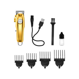 Kemei Professional <b>Hair</b> <b>Clipper</b> Metal Blade Rechargeable Electric <b>Hair</b> Trimmer KM-1987PG Brushless Motor 7000-9000rpm - Product Image 2