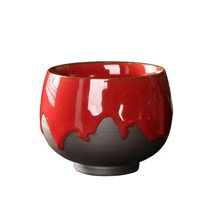 Vintage Porcelain Coffee Mug Kiln-Glazed Oil Drop Glaze <b>Microwave</b> & Dishwasher Safe Business Gift for Home Restaurant Hotel Use - Product Image 5