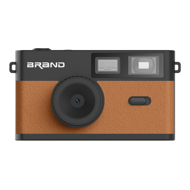 HiCyber Custom 8MP CMOS Sensor Retro Screenless Digital Camera with Built-in LED Flash L-ion Battery Vintage Photo Features
