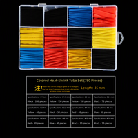 Manchons thermorétractables en polyéthylène réticulé PE colorés et imperméables Chengtuo 530/328/560/580 pièces
