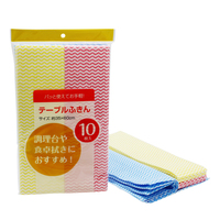 Tissu en rayonne et viscose à motif ondulé super absorbant d'eau du Japon Daiso pour le lavage de la vaisselle