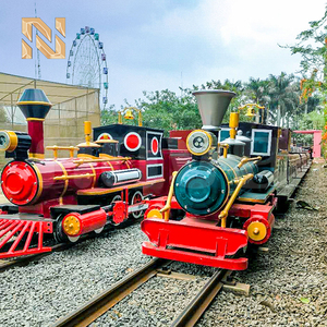 ที่กำหนดเองนั่งรถไฟไฟฟ้าขนาดเล็กสำหรับเด็กนั่งรถไฟเที่ยวชมกลางแจ้งสำหรับสวนสนุก - Product Image 5