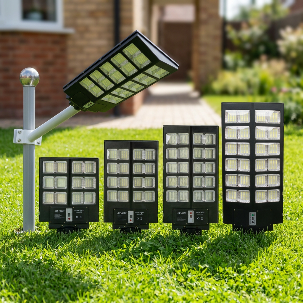 600W 800W 1000W 1200W Solar Street Light Outdoor High Capacity Battery All in One Integrated Solar Led Street Light