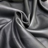 Manteau en cuir souple imperméable pour femme, style décontracté, col en V profond, double boutonnage, ceinture en peau de mouton importée, vente directe usine