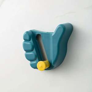 <span class=keywords><strong>Enan</strong></span> pince crochet salle de bain mur cintre multi-fonctionnel vadrouille pince nouveauté crochets collants - Product Image 1