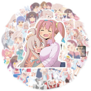 Nouveauté <span class=keywords><strong>2023</strong></span> : 50 autocollants amusants de <span class=keywords><strong>manga</strong></span> et d'anime avec des messages pour vous, style fille mignonne - Product Image 5