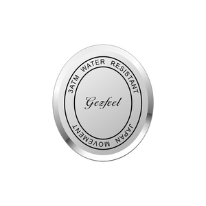 Montre-bracelet de luxe pour femme avec logo personnalisé, bracelet en acier inoxydable, cadran émaillé - Product Image 6