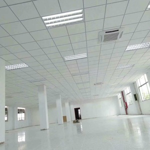 Plafond suspendu en laine de roche ignifuge A1 NRC0.85 600*600mm Densité 600*1200mm 60*120cm Grille de plafond Design acoustique - Product Image 5