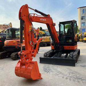 Mini pelle Offre Spéciale utilisée HITACHI ZX55USR Mini pelle à bas prix Japon Original avec 6 tonnes ZX60 bonne marque de moteur - Product Image 5