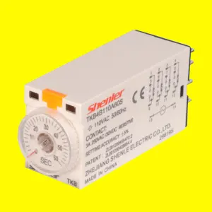 Shenler TKB4B110A30S Electronic Timer With Relay Digital Relay Timer Light Controller Socket Solid State Taton In Relays