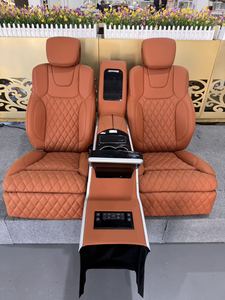 Sièges arrière de voiture pliables multifonctionnels en cuir de luxe DOS, style MBS, design personnalisé, sièges pliables - Product Image 2