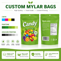 Op maat bedrukte, hersluitbare ziplock verpakking voor noten, zaden en trailmix voor de detailhandel in Duitsland.