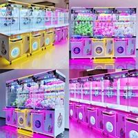 Meilleure vente : Machine à grue à monnayeur pour peluches, jeu d'arcade avec grue en acier inoxydable pour zone de jeux pour enfants