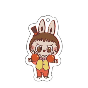 China Factory Custom Make bedruckte Acryl Charms Cartoon Schlüssel bund - Product Image 6