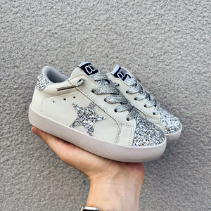 Nueva Llegada, Zapatos Deportivos de Moda para Niñas, con Lentejuelas de Dibujos Animados, Zapatos Casuales de Cuero PU, Zapatos Deportivos Infantiles con Estrellas Brillantes - Product Image 2