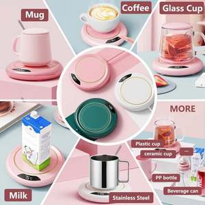 Mini Calentador Eléctrico Inteligente con Carga USB para Oficina u Hogar, Calentador de Tazas de Café de Cerámica Eléctrico, Excelente Regalo para Oficina o Hogar - Product Image 3