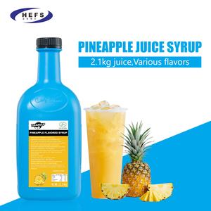 Fabricantes piña fruta mermelada jugo aguanieve jarabe bebidas concentrado para Frappe batido fruta jugo té ingredientes - Product Image 5