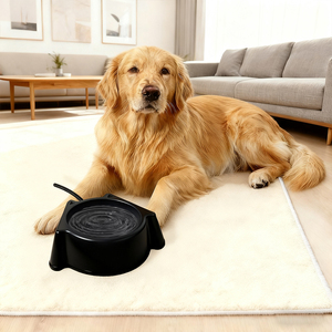 Mangeoire d'hiver pour animaux de compagnie à température constante, bol à eau et à nourriture pour chat, chien et lapin avec fil anti-morsure - Product Image 4