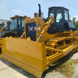 Bulldozer Grande SD22 de 235hp, Usado, Marca Shantui, Multifuncional, con Orugas, para Recoger, Empujar y Transportar Carbón en Bosques - Product Image 1