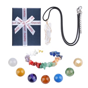 Kit <span class=keywords><strong>de</strong></span> Piedras <span class=keywords><strong>de</strong></span> Cristal <span class=keywords><strong>de</strong></span> Chakra para Sanación, Varitas <span class=keywords><strong>de</strong></span> Cristal Curativas, Puntas <span class=keywords><strong>de</strong></span> Reiki, Juego <span class=keywords><strong>de</strong></span> 7 Chakras, Piedras Pulimentadas, Pulseras <span class=keywords><strong>de</strong></span> Chakra, Meditación - Product Image 1