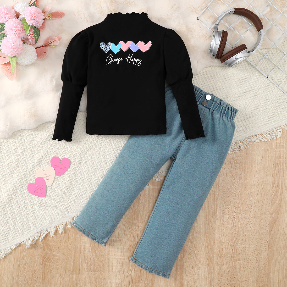 jeans top for baby girl kpde 4 years