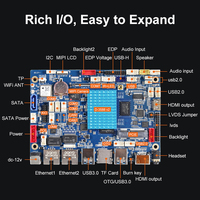Placa Base Industrial con IA Rockchip RK3588, Octa-Core, Compatible con Video 8K para Aplicaciones de Computación de Borde