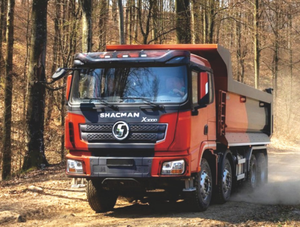 รถดัมพ์ shacman 420hp X3000 Euro3ใหม่8x4 LHD พร้อมกล่องเกียร์ Tarpanulin รูปตัว U - Product Image 2