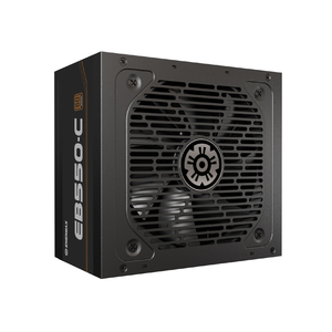 Alimentation électrique ATX 3.1 efficace 550W, ventilateur HDB 120mm, alimentation électrique 550W DC-DC pour ordinateur de bureau, noir - Product Image 2