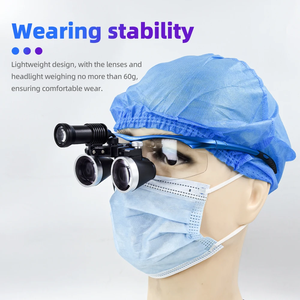 ルーペ3.5X/2.5X拡大双眼手術手術手術手術手術用ルーペランプ - Product Image 3