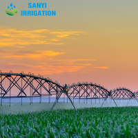 Le nouvel arroseur de système d'irrigation de pivot de centre de DYP-252 en métal de la Chine pour des terres agricoles de 20Ha