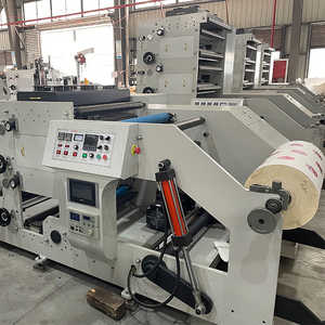 Chất lượng cao 2-màu <span class=keywords><strong>flexo</strong></span> máy in tự động ghi nhãn và máy in giấy Điều kiện Mới - Product Image 3