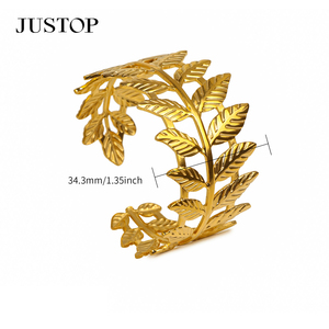 Pulseras OEM/OEM personalizadas, impermeables, de acero inoxidable, chapadas en oro, joyería de moda, hipoalergénicas, pulseras de acero inoxidable. - Product Image 4