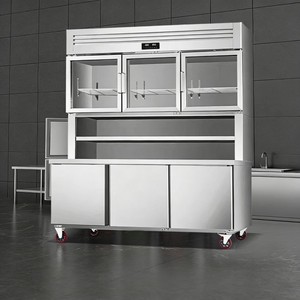 Congélateur vertical et réfrigérateur de présentation de viande écologiques et sains pour <span class=keywords><strong>boucherie</strong></span> et traiteur - Product Image 5