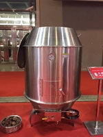 Grill rôtissoire en acier inoxydable, pour restaurant chinois, au gaz