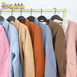 KINGAAA A58-2 秋冬精纺冬季大衣 高品质简约长款羊毛大衣 长袖纯色服装 - Product Image 6