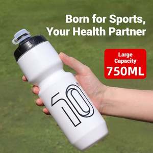 Bouteille de sport en plastique durable sans BPA, logo personnalisé, bouteille de cyclisme pour le vélo de route - Product Image 2