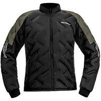 Veste d'hiver imperméable et résistante à la pluie MOTOWOLF avec protections pour les motocyclistes