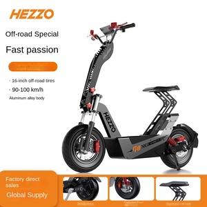 สกู๊ตเตอร์ 72v8000w กำลังสูง ยาง 16 นิ้ว สองล้อ 50ah ระบบกันสะเทือนหน้า/หลัง Ip65 ดิจิตอล รับน้ำหนักได้ 150 กก. - Product Image 5