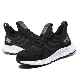 <span class=keywords><strong>Chaussure</strong></span> <span class=keywords><strong>de</strong></span> <span class=keywords><strong>sécurité</strong></span> pour homme en maille respirante avec coussin d'air, embout en acier, semelle intermédiaire en Kevlar, Zapatos <span class=keywords><strong>De</strong></span> Seguridad - Product Image 3