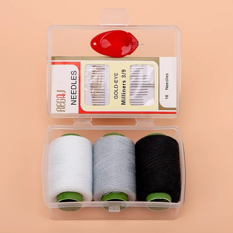 Black, white, and gray thread [Box included]