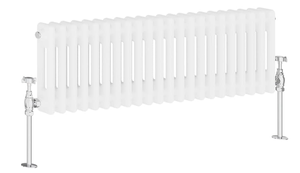 Radiateur horizontal en fonte à double panneau pour salons modernes - Haute performance thermique et écoénergétique - Product Image 2