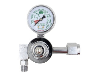 Lovtec-Válvula de tanque de gas QF-7D, regulador de oxígeno médico de aluminio y latón cga540 con botella - Product Image 6