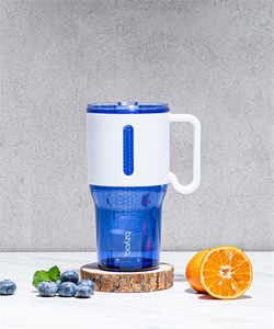 Fabricant de gros gobelet en plastique avec couvercle et infuseur verres élégants - Product Image 2