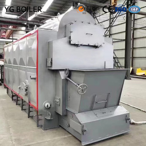 YG DZL nouveau automatique industriel biomasse granulés bois charbon combustible solide chaudière à Tube d'eau 40 7000 <span class=keywords><strong>kW</strong></span> chauffage de l'eau chaude - Product Image 3