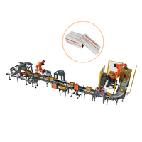 Boîte de paquet de bras de robot dans le carton pour la ligne d'emballage