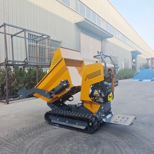 Minidumper Cingolato con Motore Diesel, Capacità di Carico 500kg, <span class=keywords><strong>Ribaltabile</strong></span> Idraulico, Pompa Motore, Nuovo Standard Euro 5 - Product Image 6
