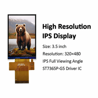 Module LCD TFT personnalisé de 3,5 pouces, 320*480, grand angle de vision, pour équipement de mesure portable