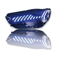 Feux avant LED CREULI, clignotants dynamiques séquentiels DRL, plug-and-play, barre lumineuse avant fumée, pièces automobiles pour Audi A6 C7 PA 14-18
