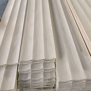 Low MOQ Factory directly hot sell 160*24mm 2.9m easy installation wood plastic composite alternative wpc wall panel